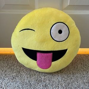 Tongue Emoji Pillow